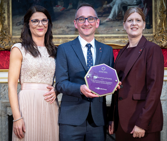The Princess Royal and City & Guilds Group honour outstanding workplace training