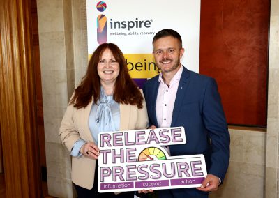 Lisa McElherron and Robbie Butler MLA