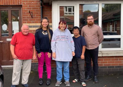 Sorcha Eastwood MLA at Rosewood Court, Lisburn