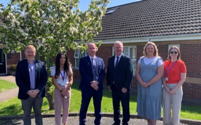 Inspire Welcomes Health Minister to Bangor