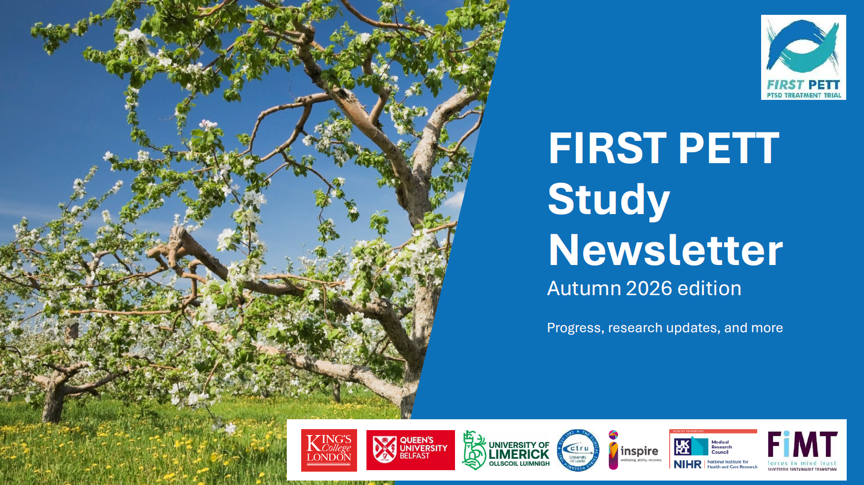 FIRST PETT Newsletter - Autumn Newsletter
